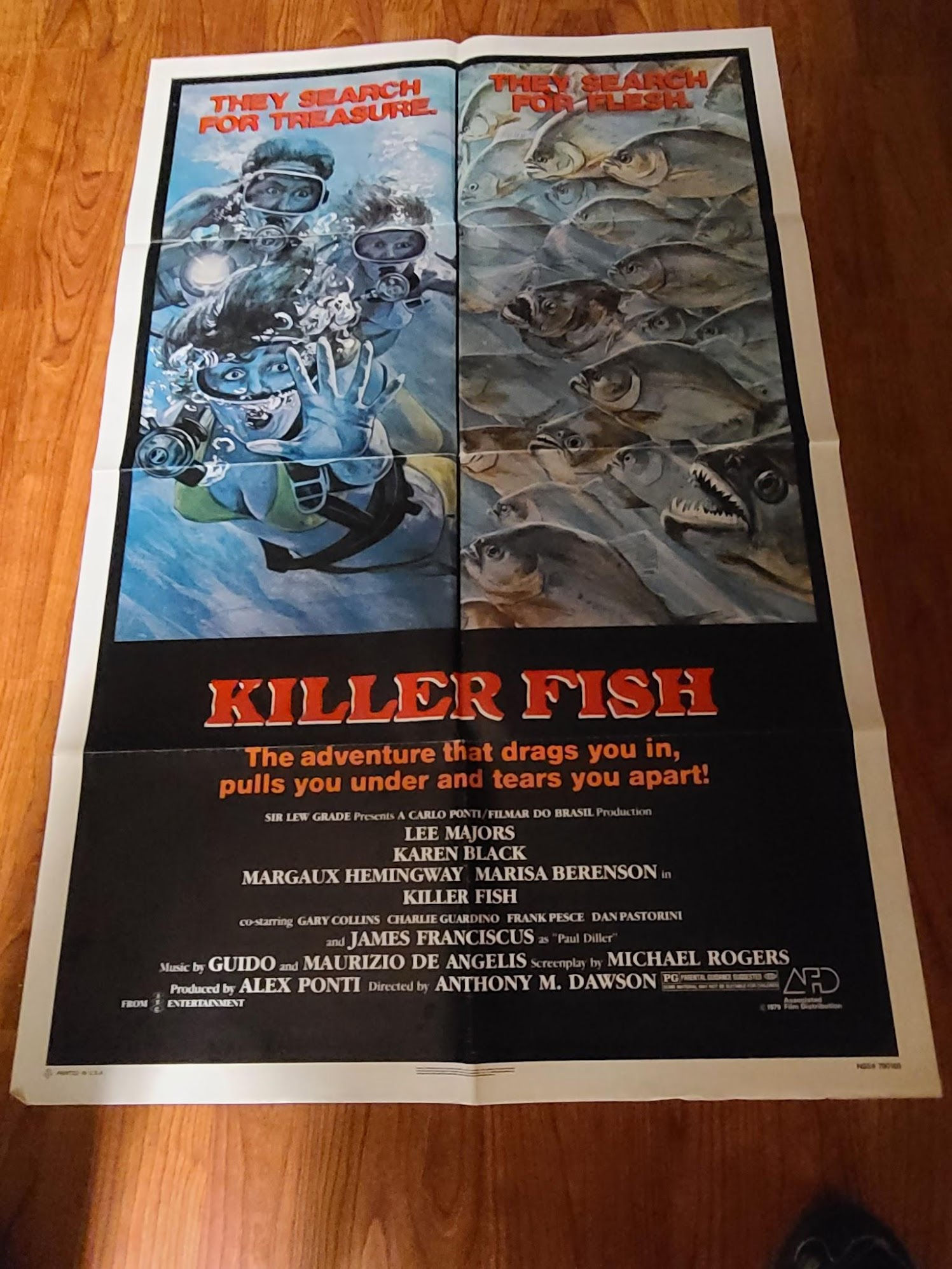 Killer Fish 1979 1 Sheets/US