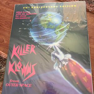 Killer Klowns From Outer Space 1988 Window Cards