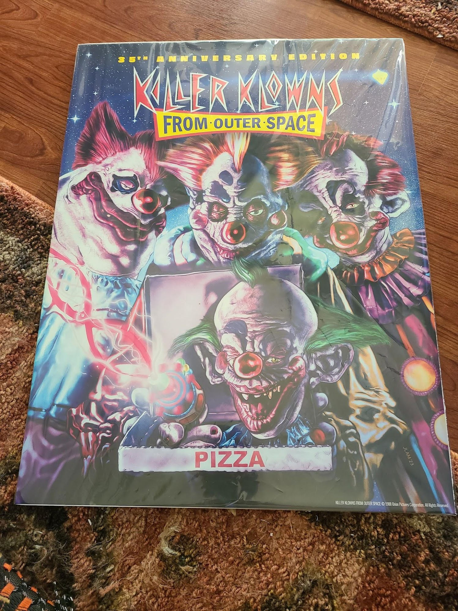 Killer Klowns From Outer Space 1988 Window Cards