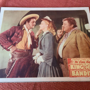 King Of The Bandits 1947 Western Lobby Cards