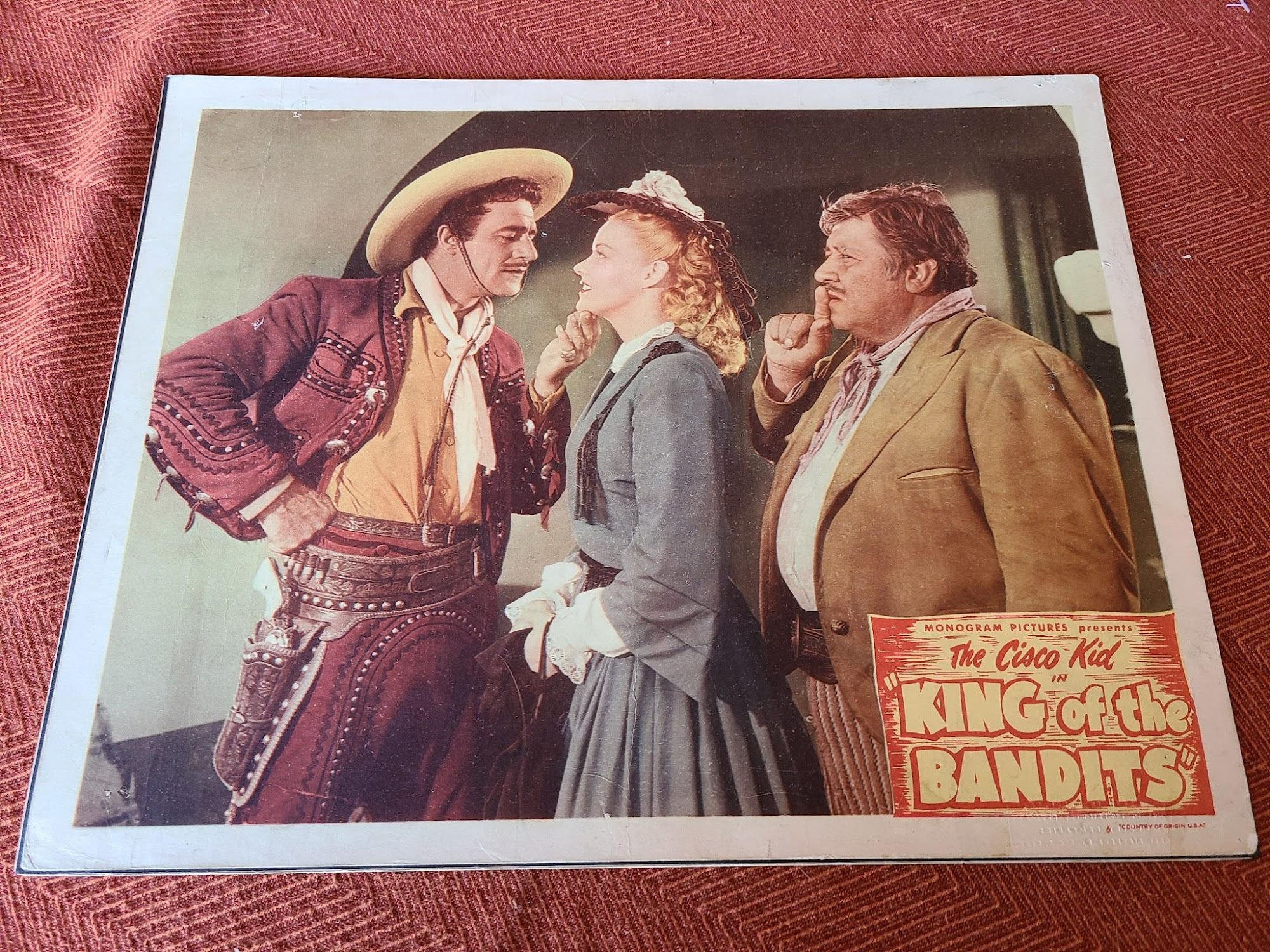 King Of The Bandits 1947 Western Lobby Cards