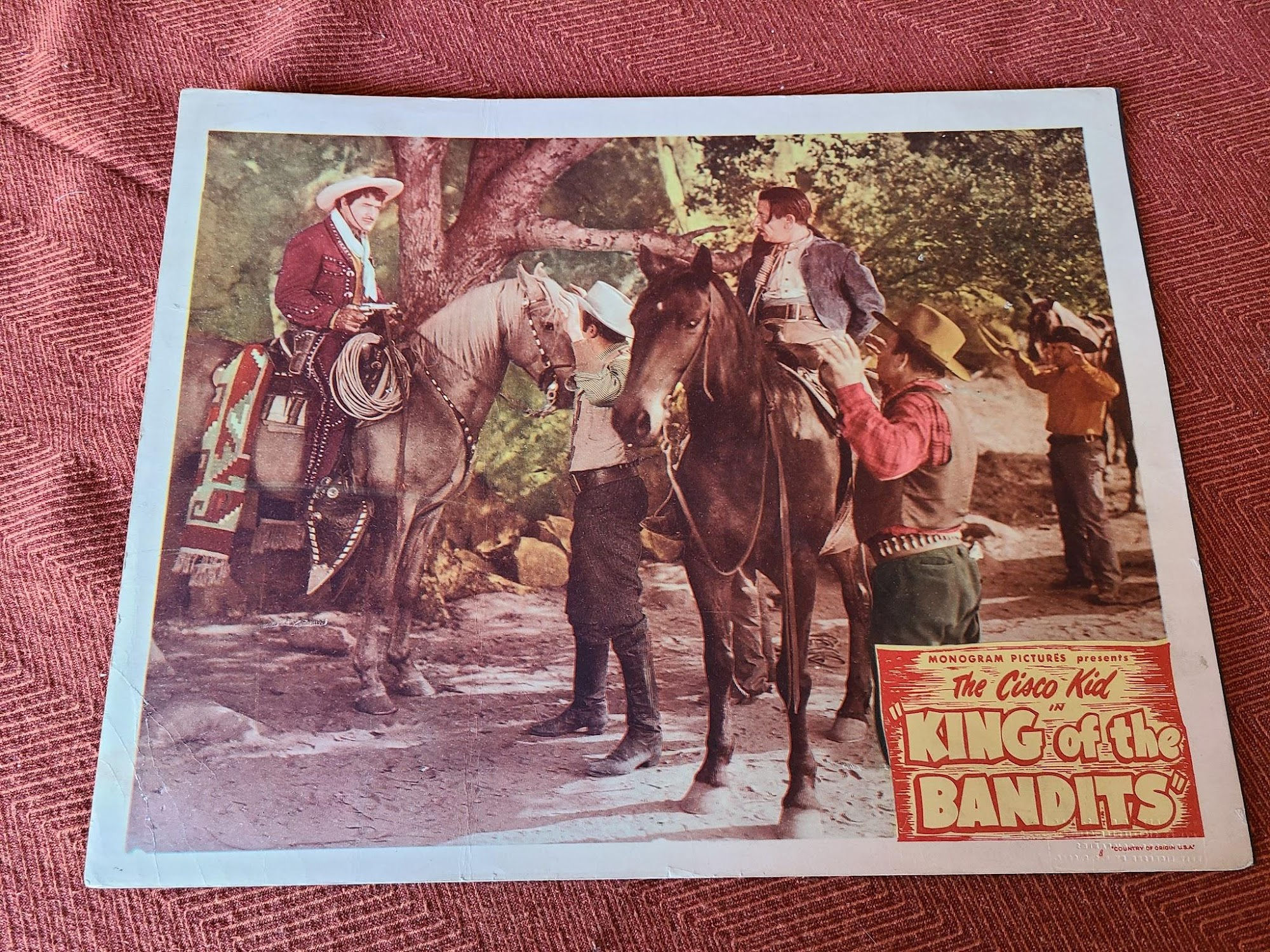 King Of The Bandits 1947 Western Lobby Cards