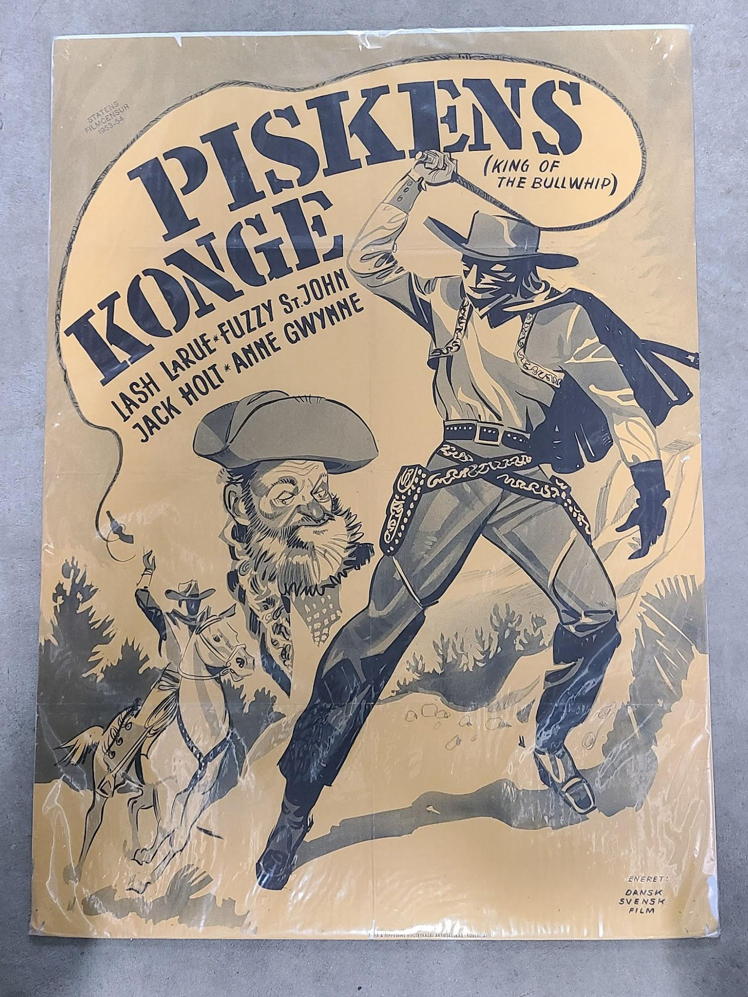 King Of The Bullwhip 1950 German