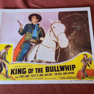 King Of The Bullwhip 1950 Western Lobby Cards