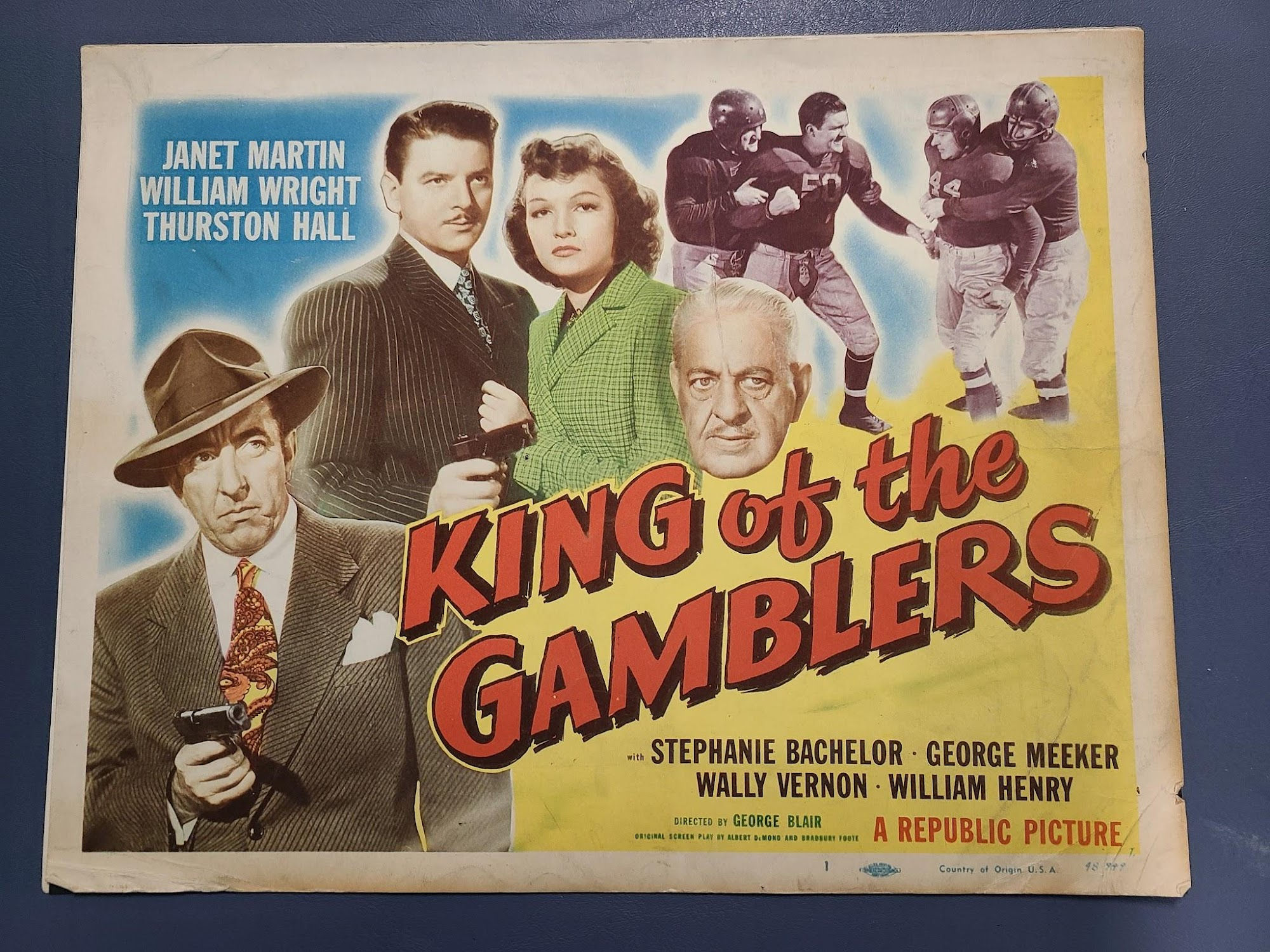 King Of The Gamblers 1948 Title Cards