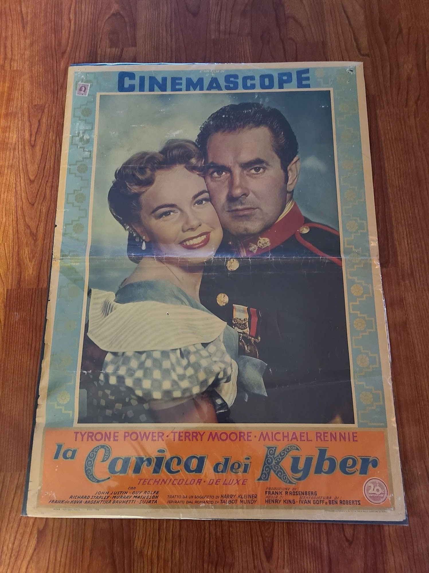 King Of The Khyber Rifles 1953 Fotobusta