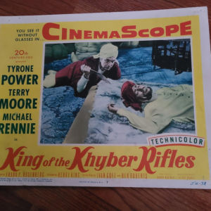 King Of The Khyper Rifles 1953 General Lobby Cards