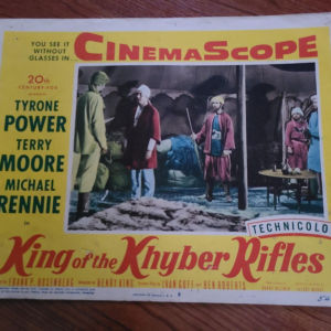 King Of The Khyper Rifles 1953 General Lobby Cards