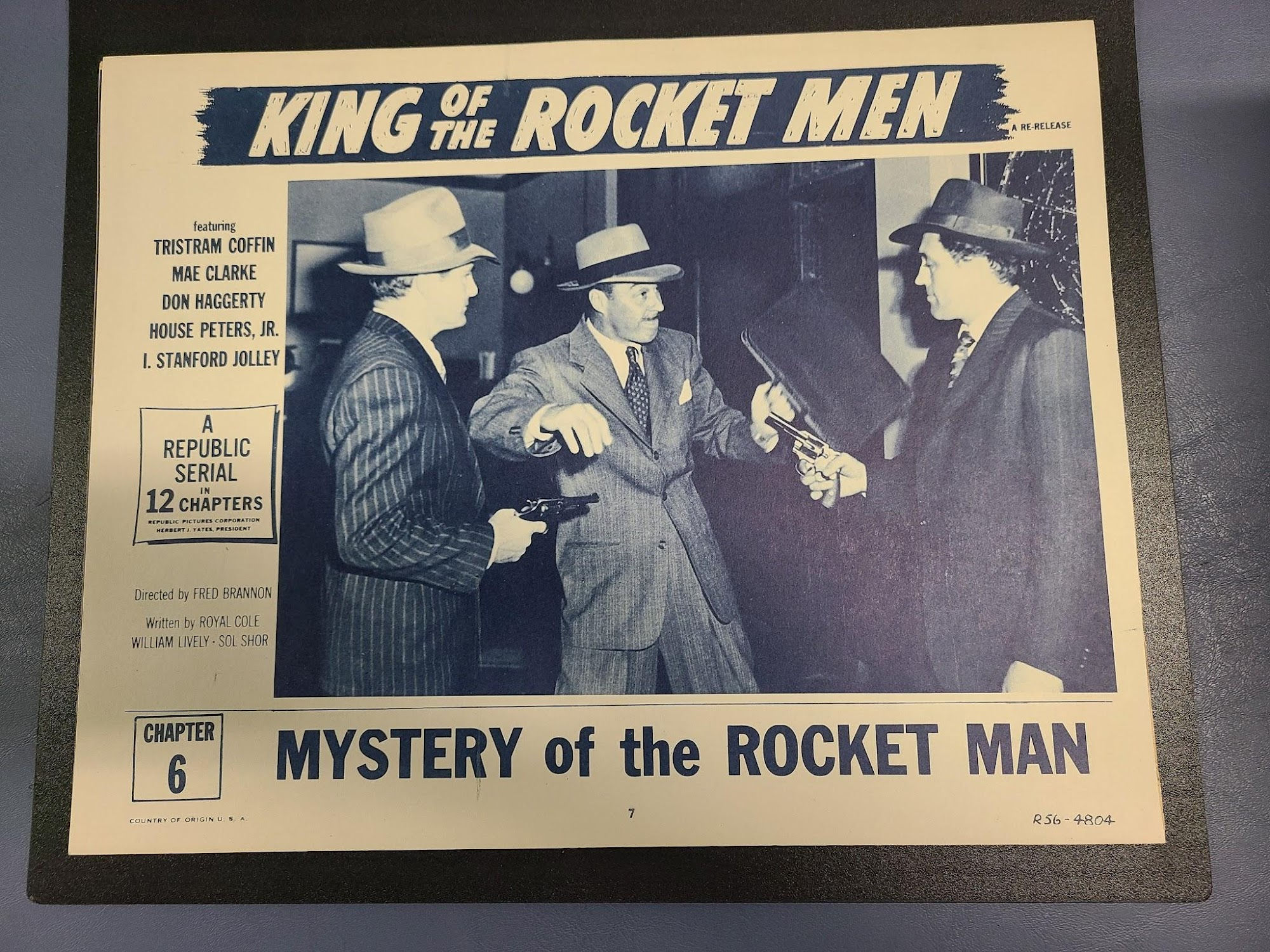 King Of The Rocket Men 1949 Serial Lobby Cards