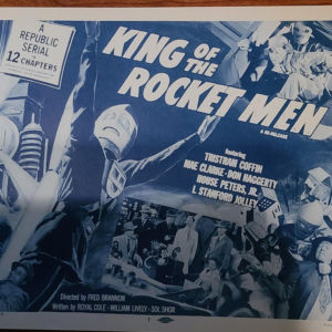 KIng Of The Rocket Men 1949 Serial Lobby Cards