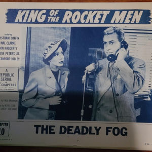 King Of The Rocket Men 1949 Serial Lobby Cards