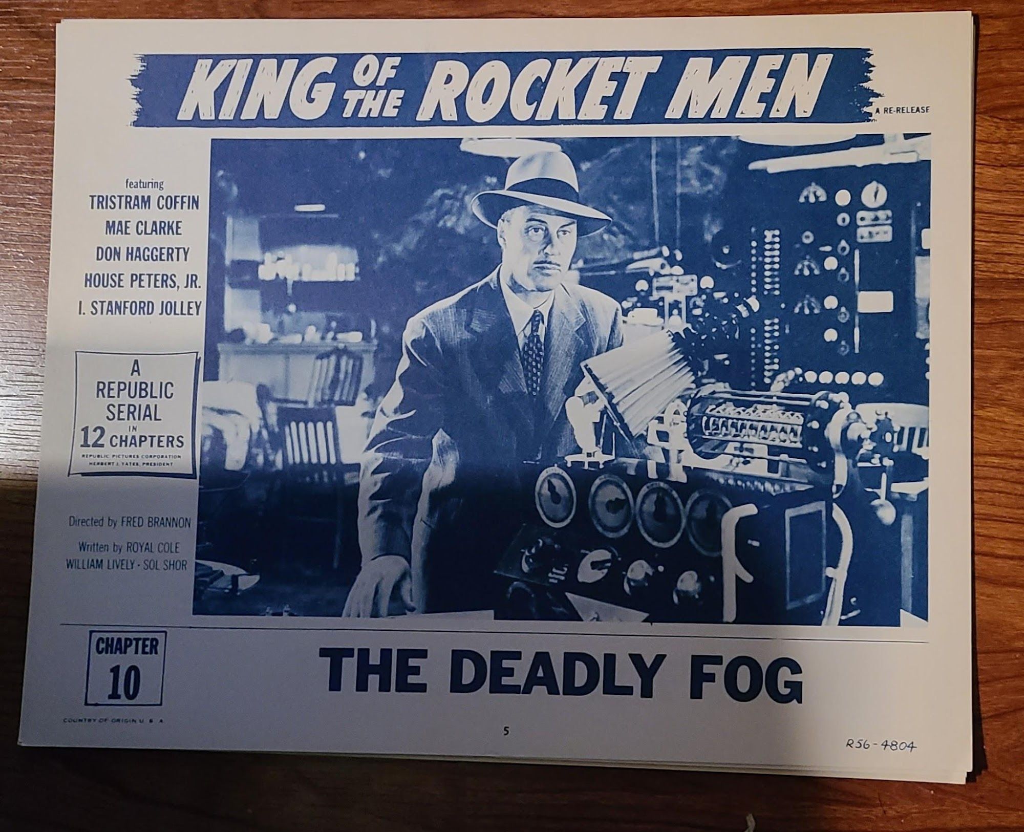 King Of The Rocket Men 1949 Serial Lobby Cards