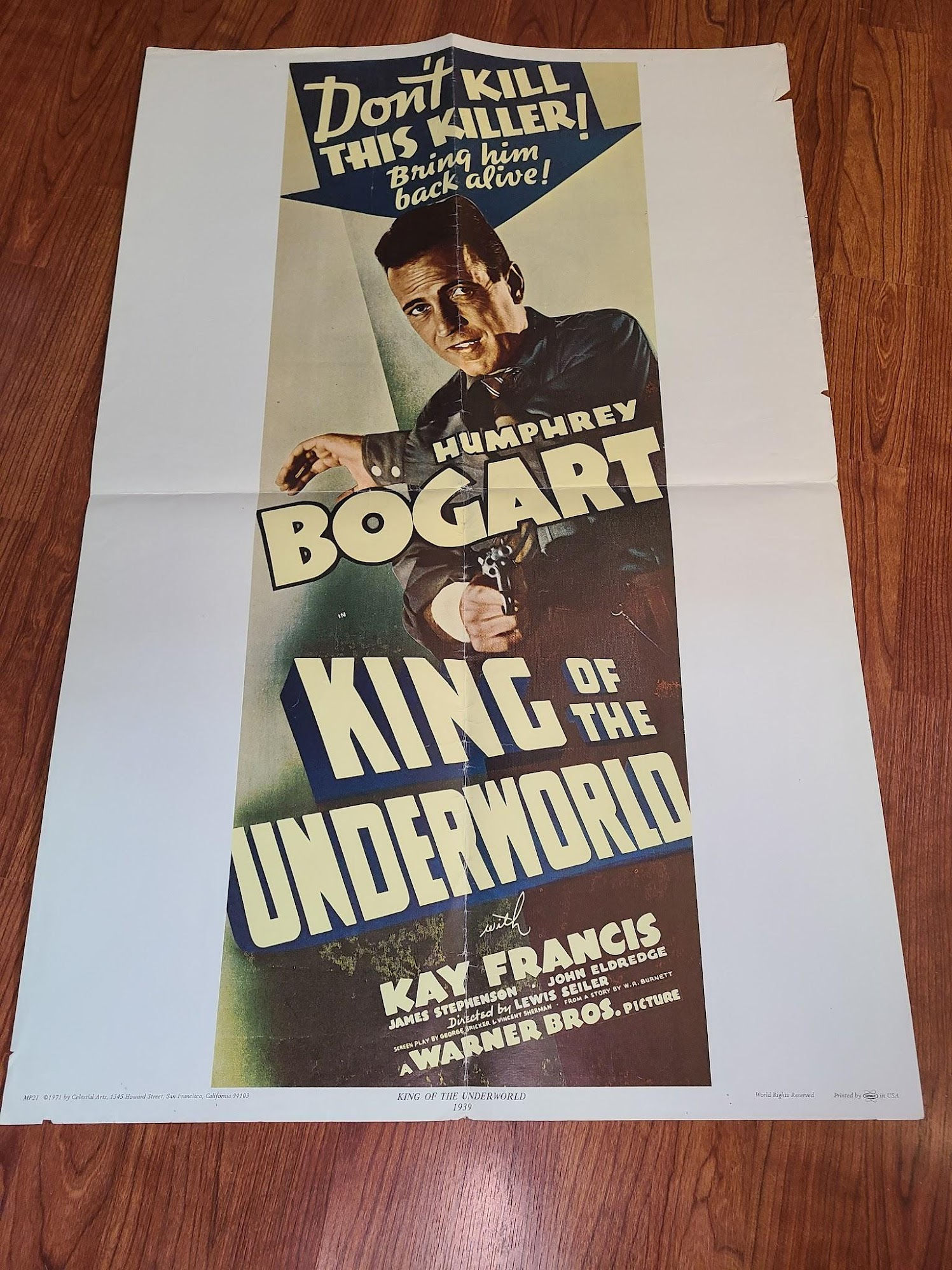 King Of The Underworld 1939 1 Sheets/US