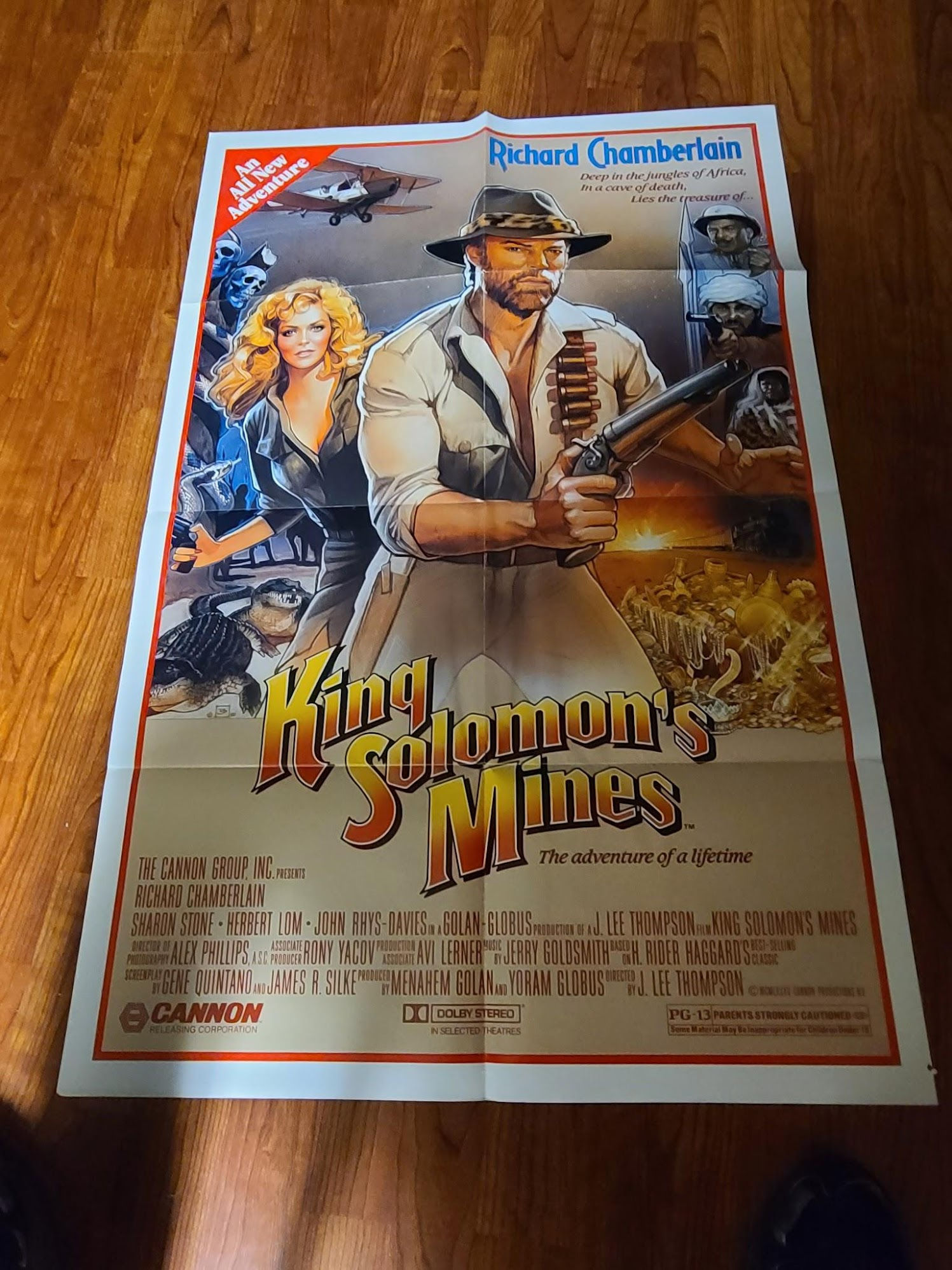 King Solomon's Mines 1985 1 Sheets/US