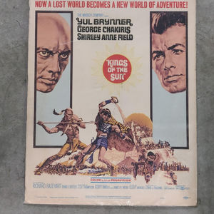 Kings Of The Sun 1963 Window Cards