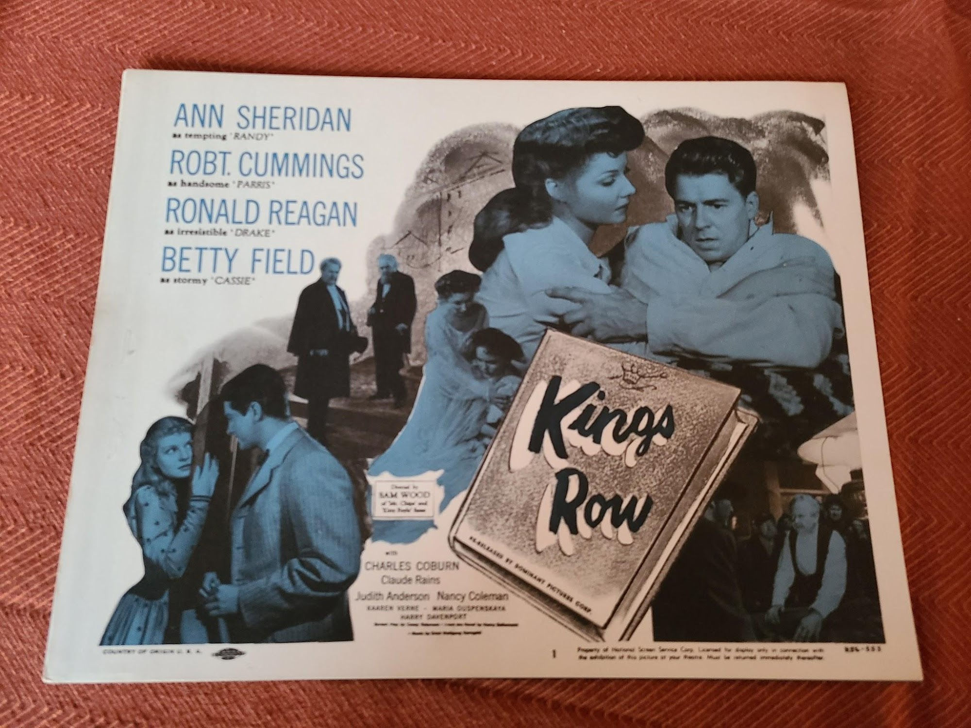 Kings' Row 1942 General Lobby Cards