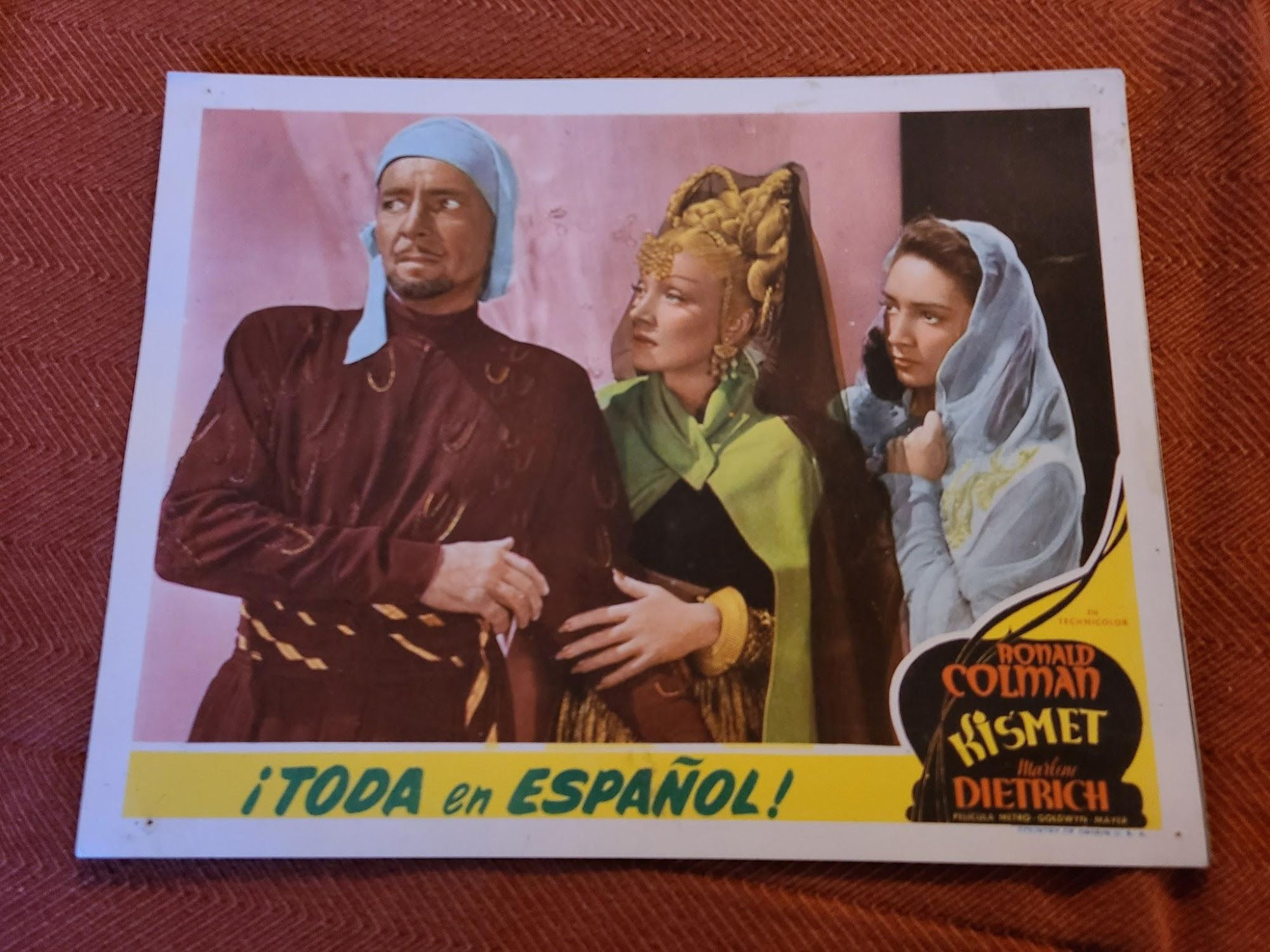 Kismet 1944 General Lobby Cards