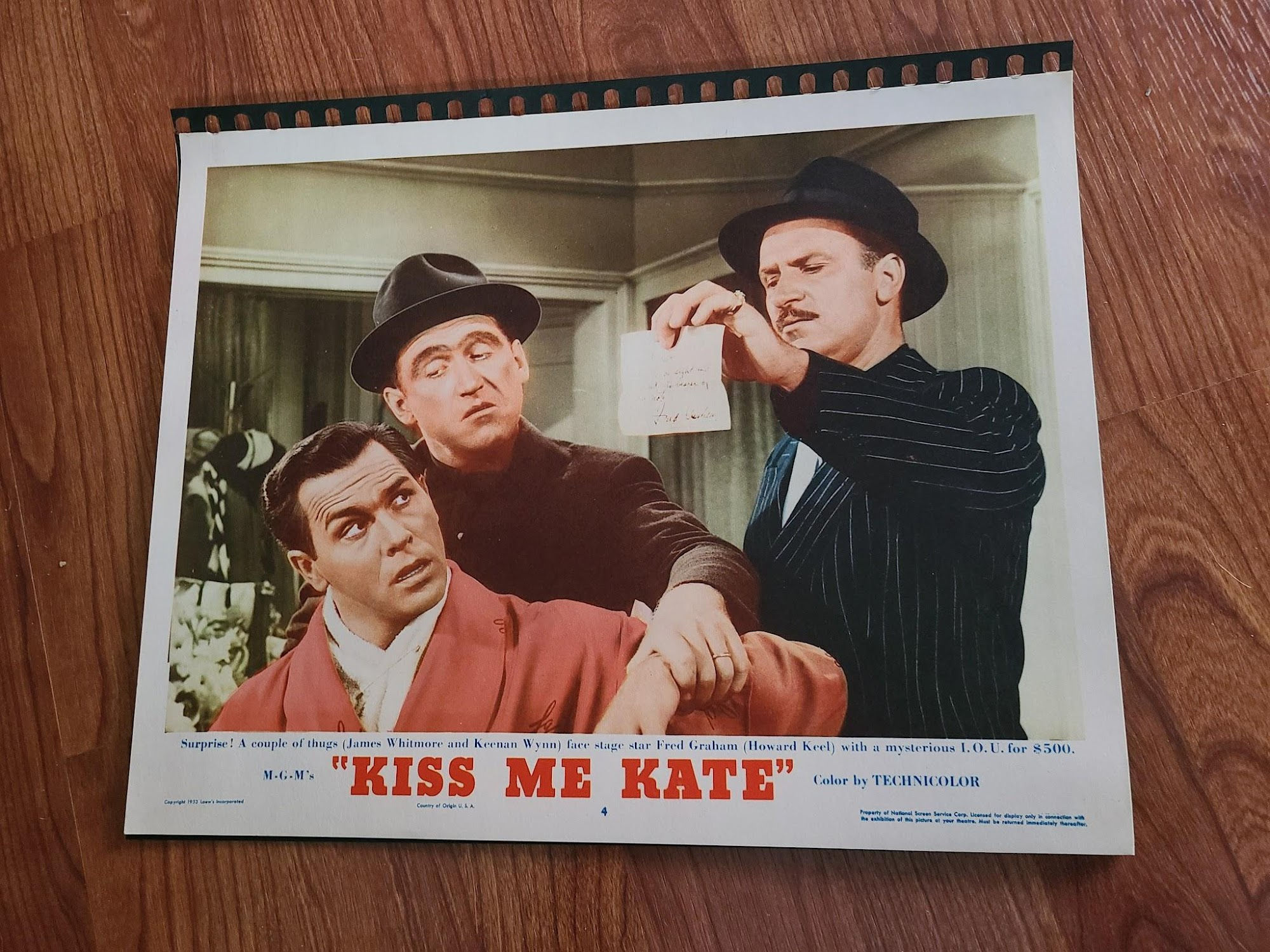 Kiss Me Kate 1953 General Lobby Cards