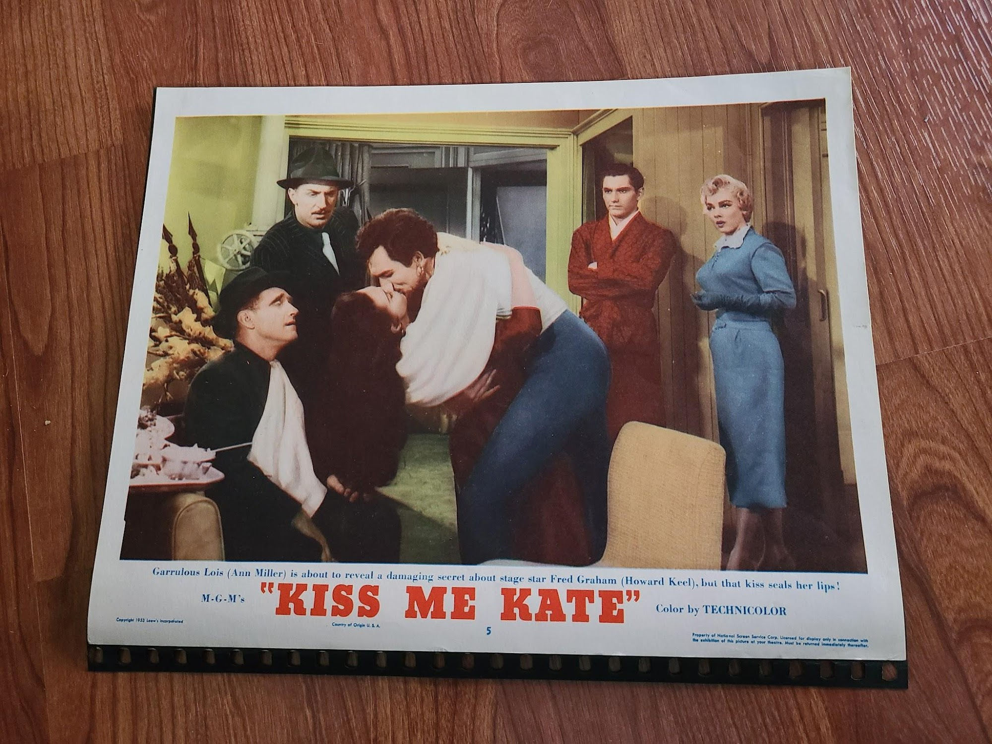 Kiss Me Kate 1953 General Lobby Cards