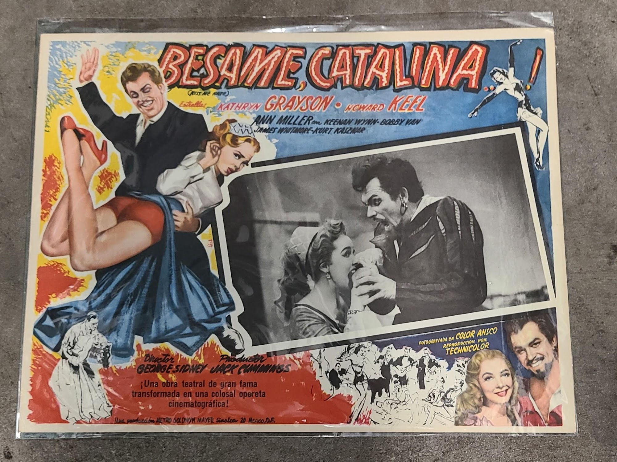 Kiss Me Kate 1953 Mexican Lobby Cards