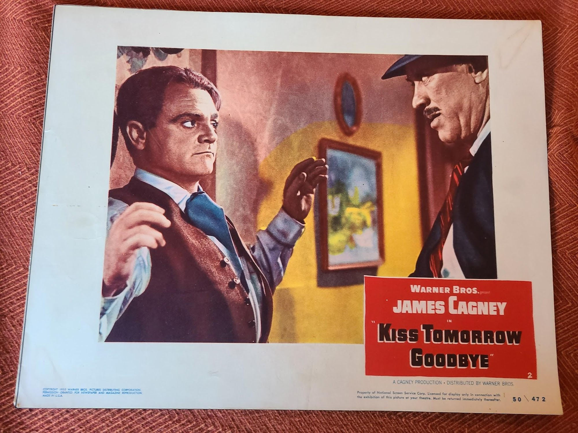 Kiss Tomorrow Goodbye 1950 General Lobby Cards