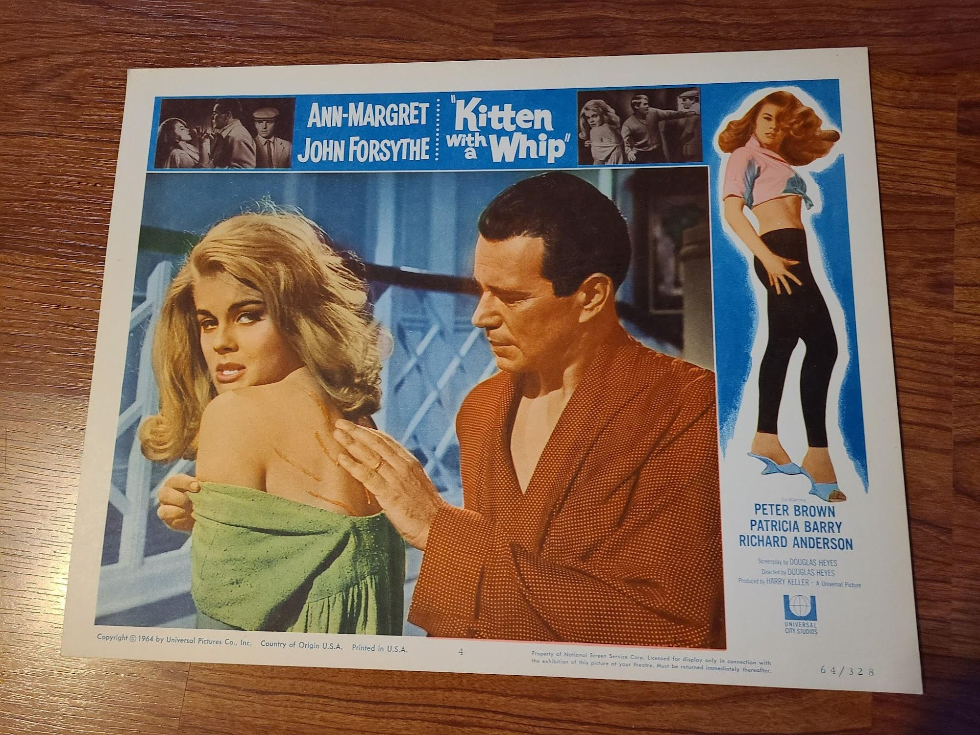 Kitten With A Whip 1964 General Lobby Cards