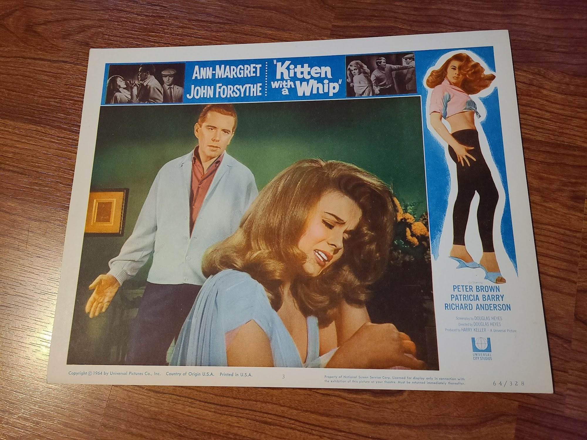 Kitten With A Whip 1964 General Lobby Cards