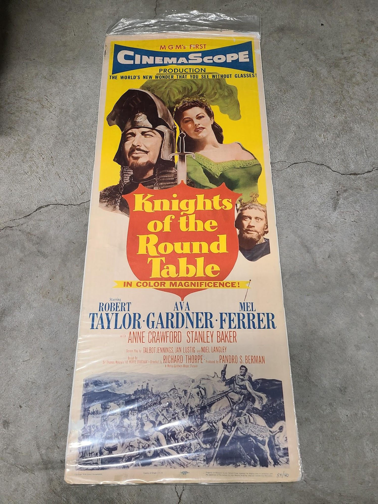 Knights Of The Roundtable 1954 Inserts