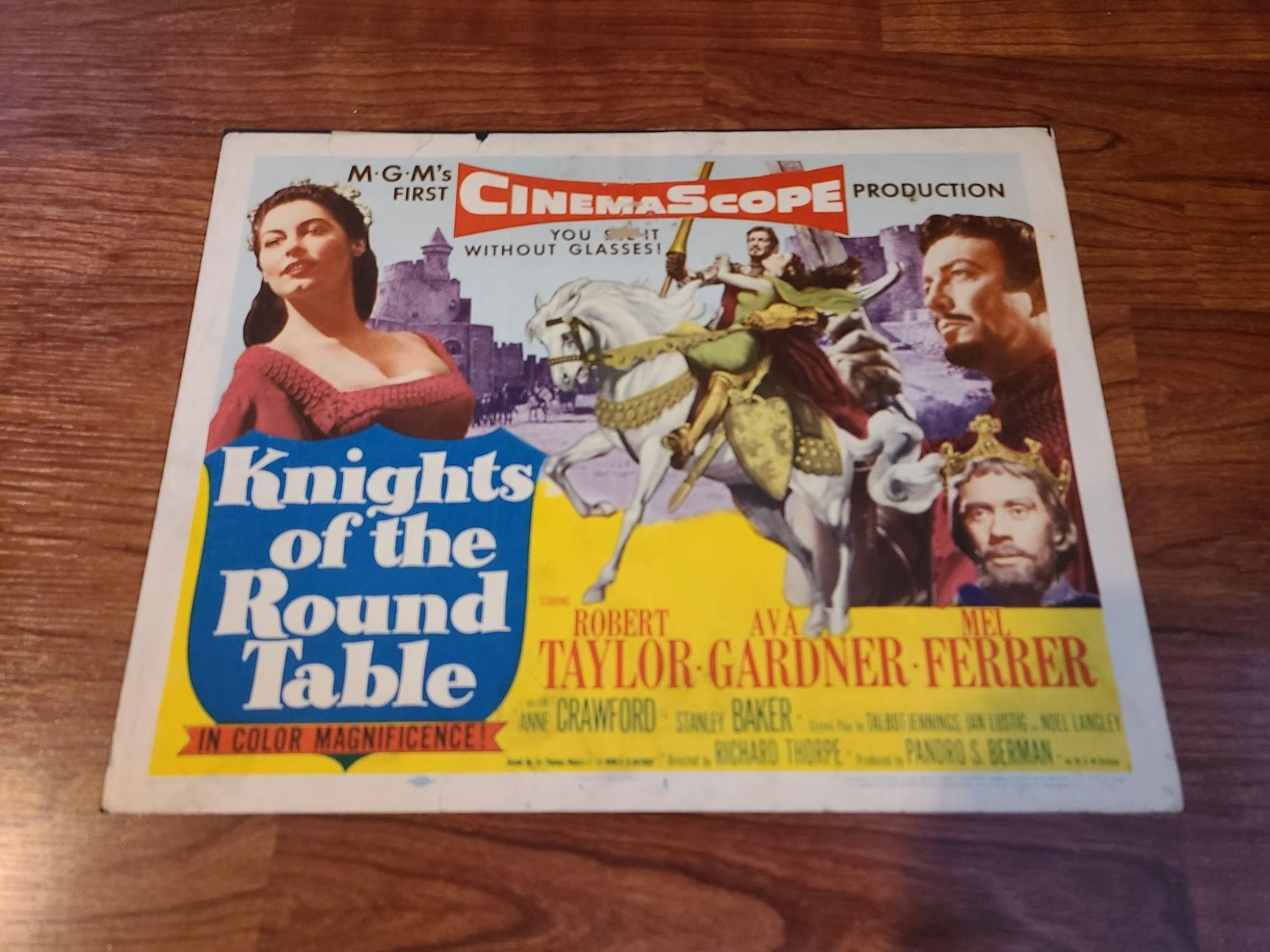 Knights of the Roundtable 1954 Title Cards