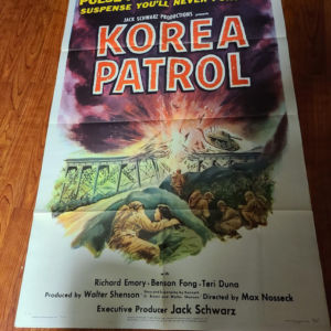 Korea Patrol 1951 1 Sheets/US