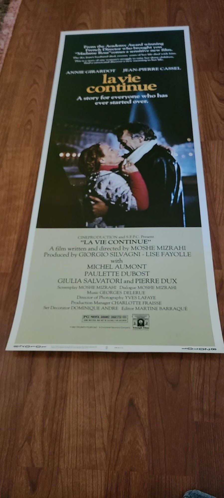 La Vie Continue 1982 Inserts