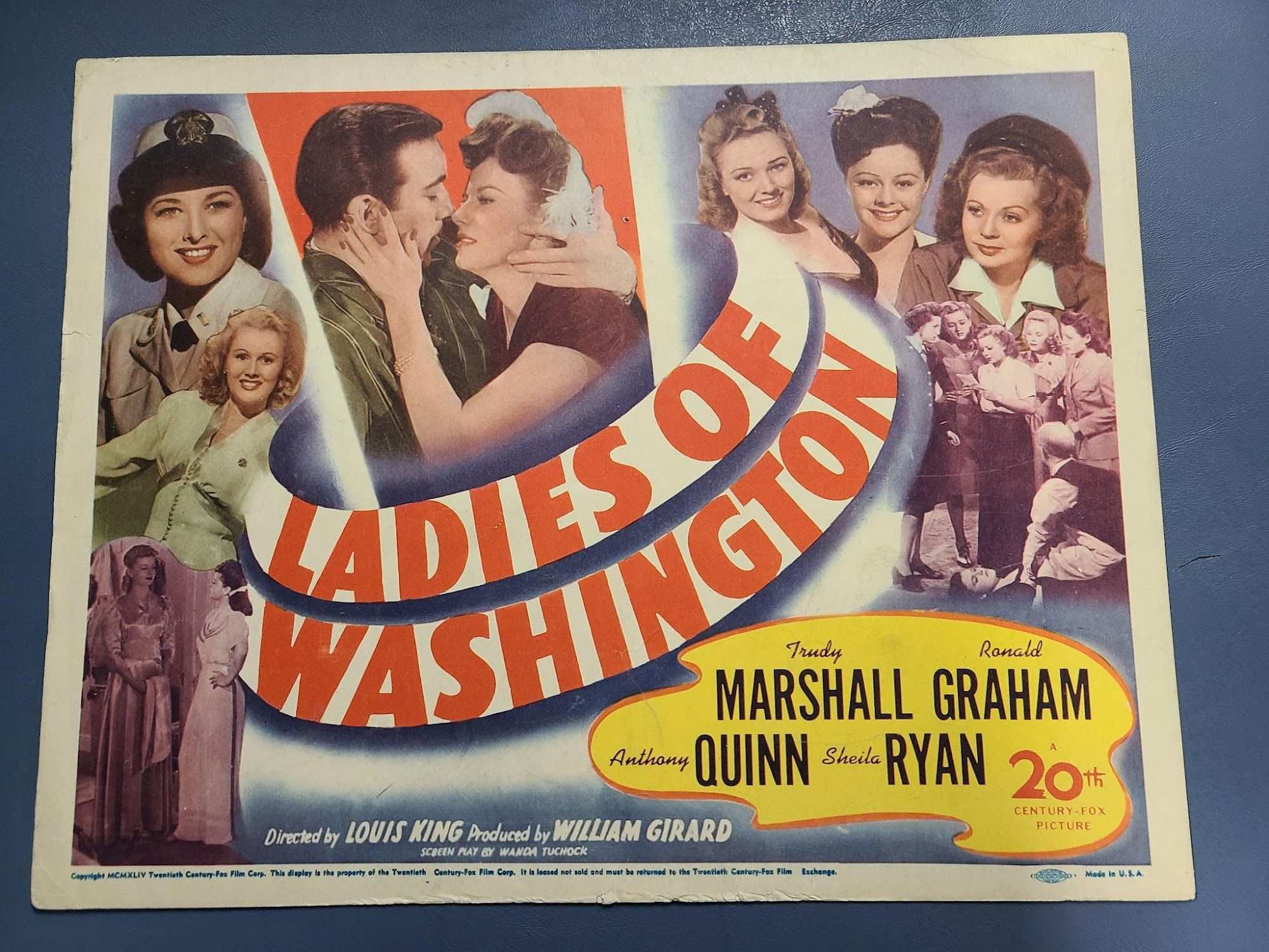 Ladies Of Washington 1944 Title Cards