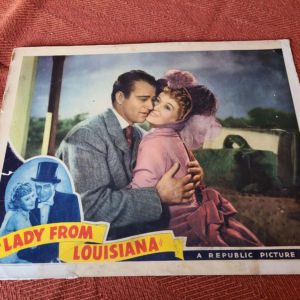 Lady From Louisana 1941 Western Lobby Cards