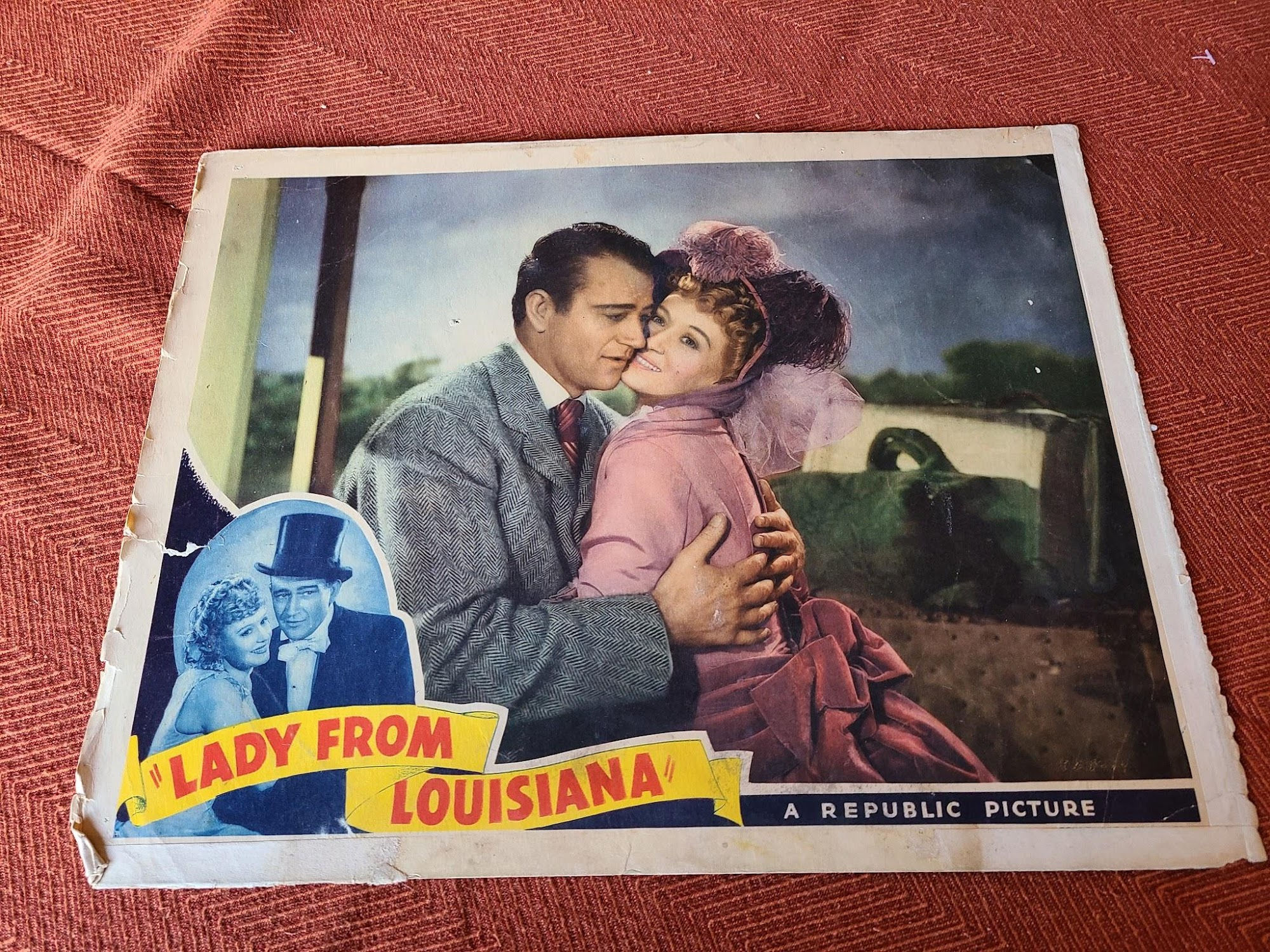 Lady From Louisana 1941 Western Lobby Cards