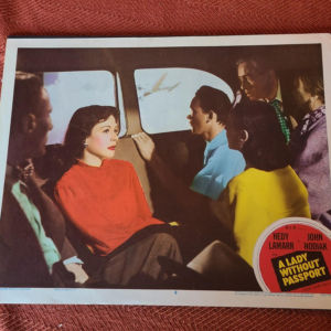 Lady Without A Passport 1950 General Lobby Cards