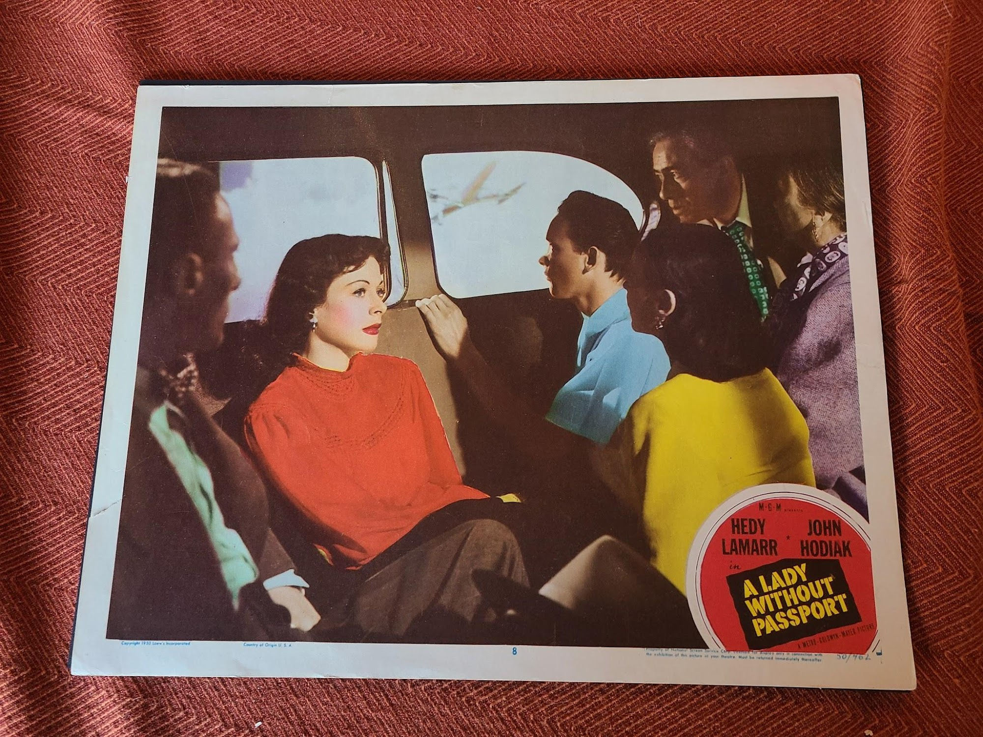 Lady Without A Passport 1950 General Lobby Cards