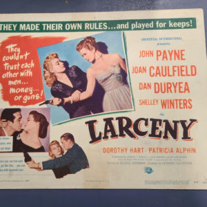 Larceny 1948 Title Cards