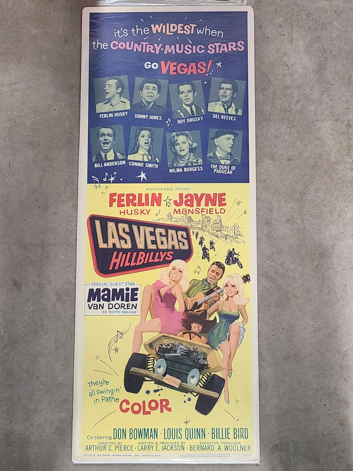 Las Vegas Hillbillys 1966 Inserts