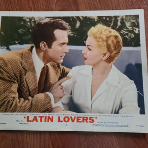 Latin Lovers 1953 General Lobby Cards