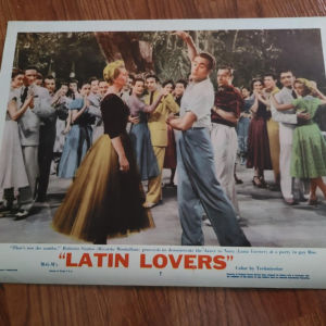 Latin Lovers 1953 General Lobby Cards