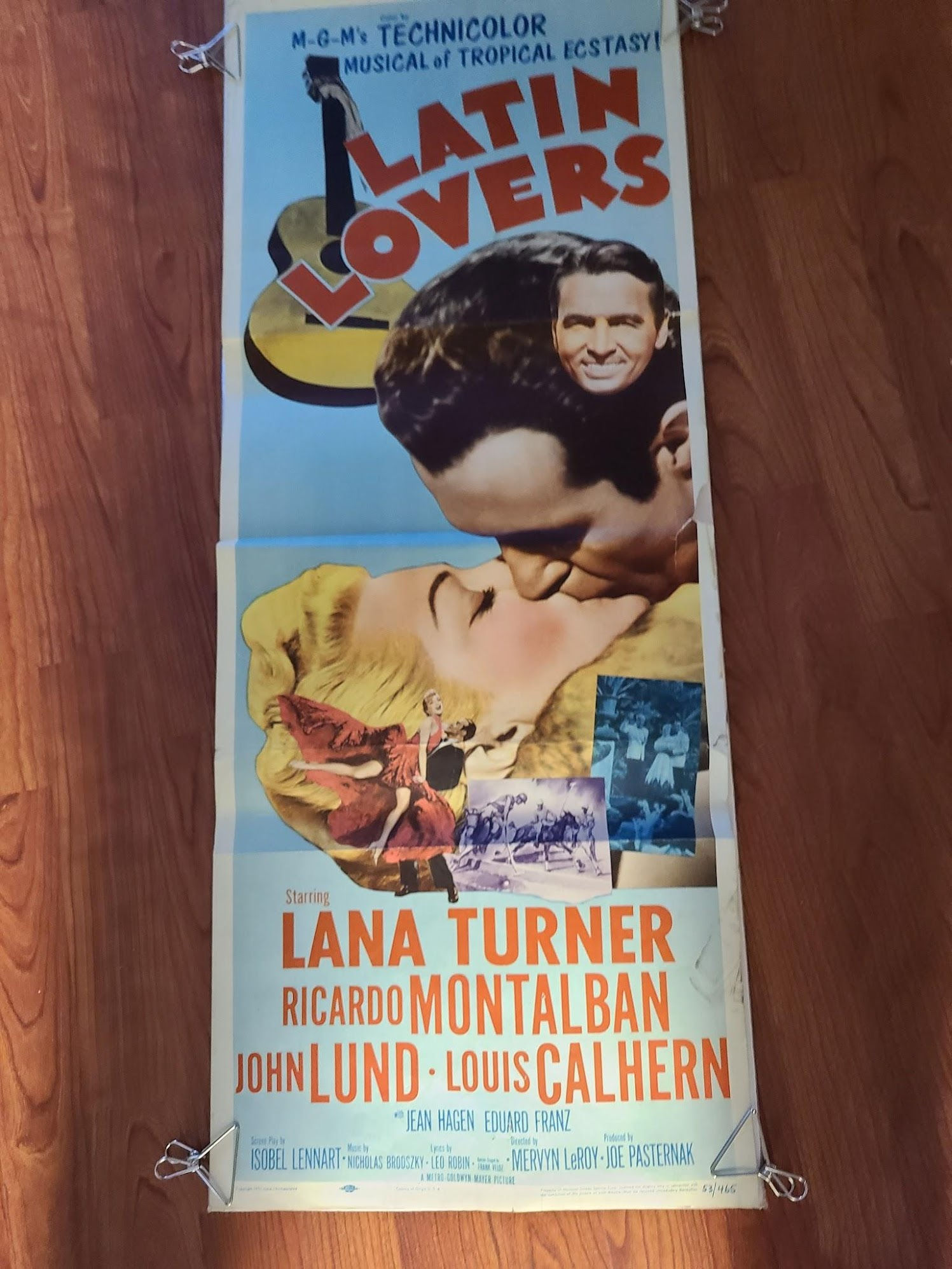 Latin Lovers 1953 Inserts