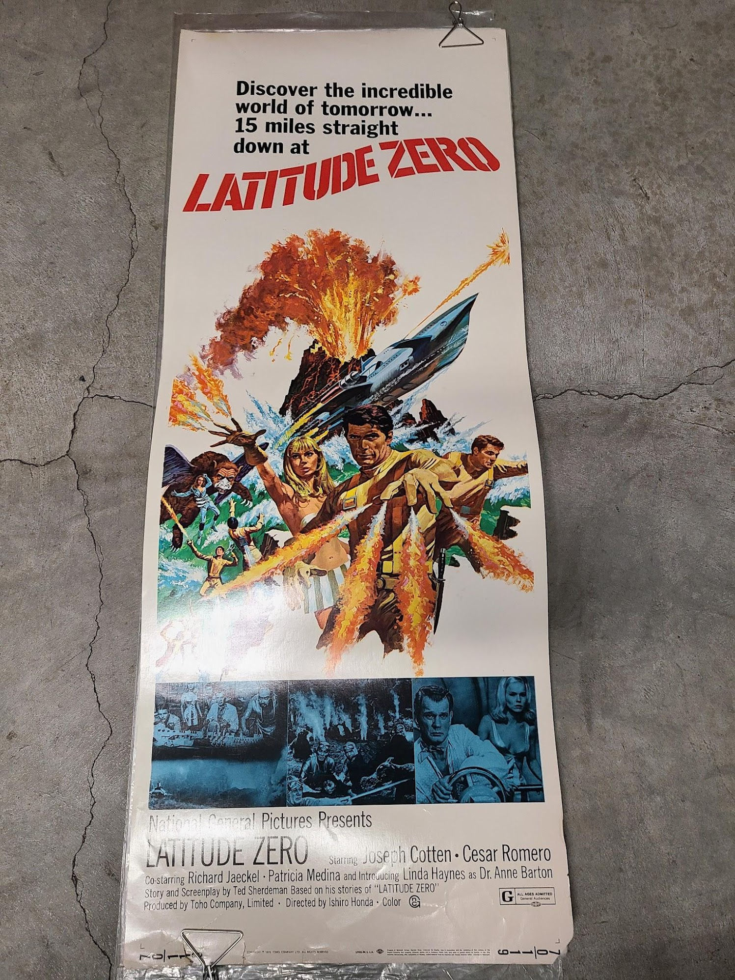 Latitude Zero 1970 Inserts