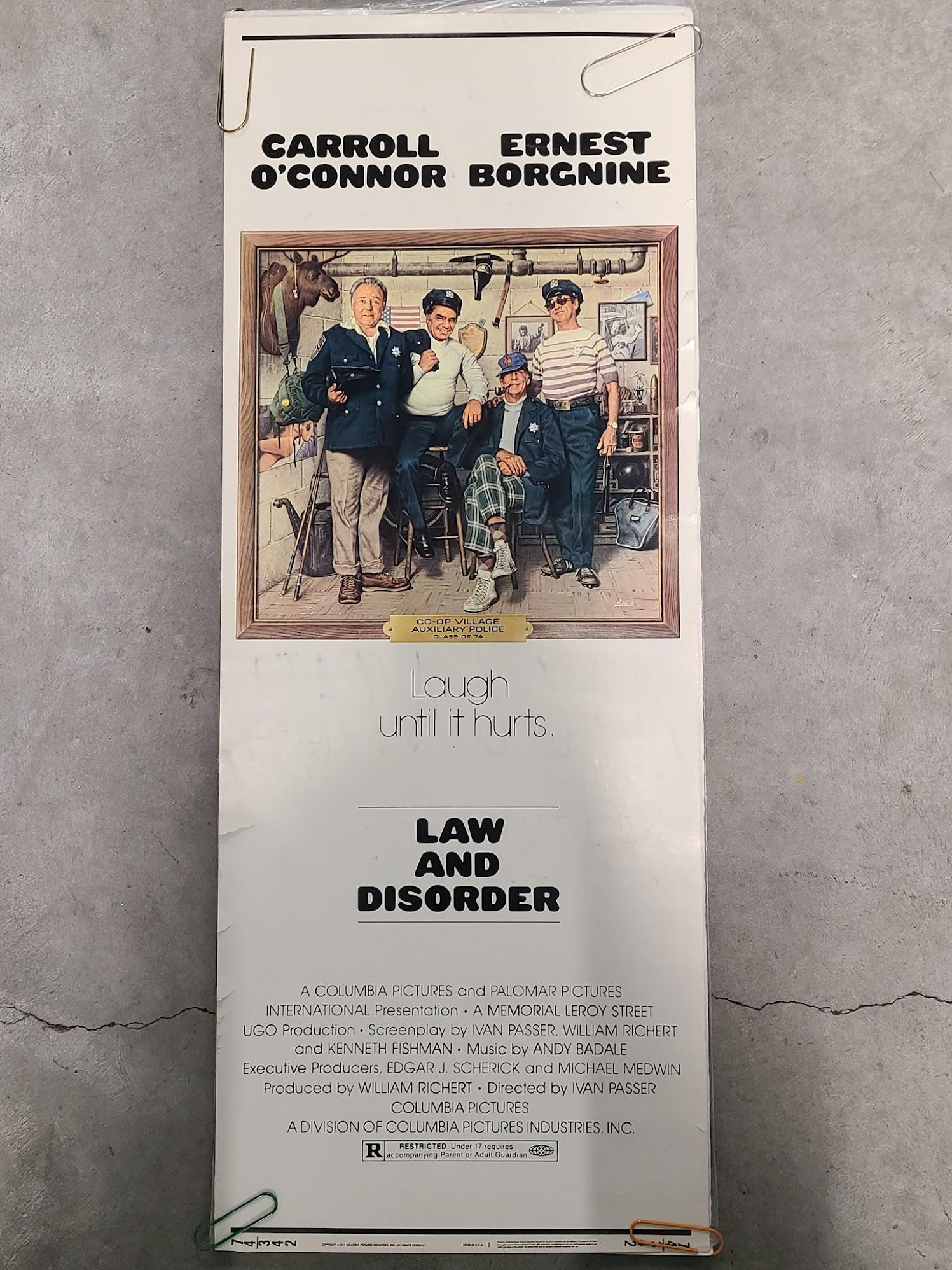 Law And Disorder 1974 Inserts