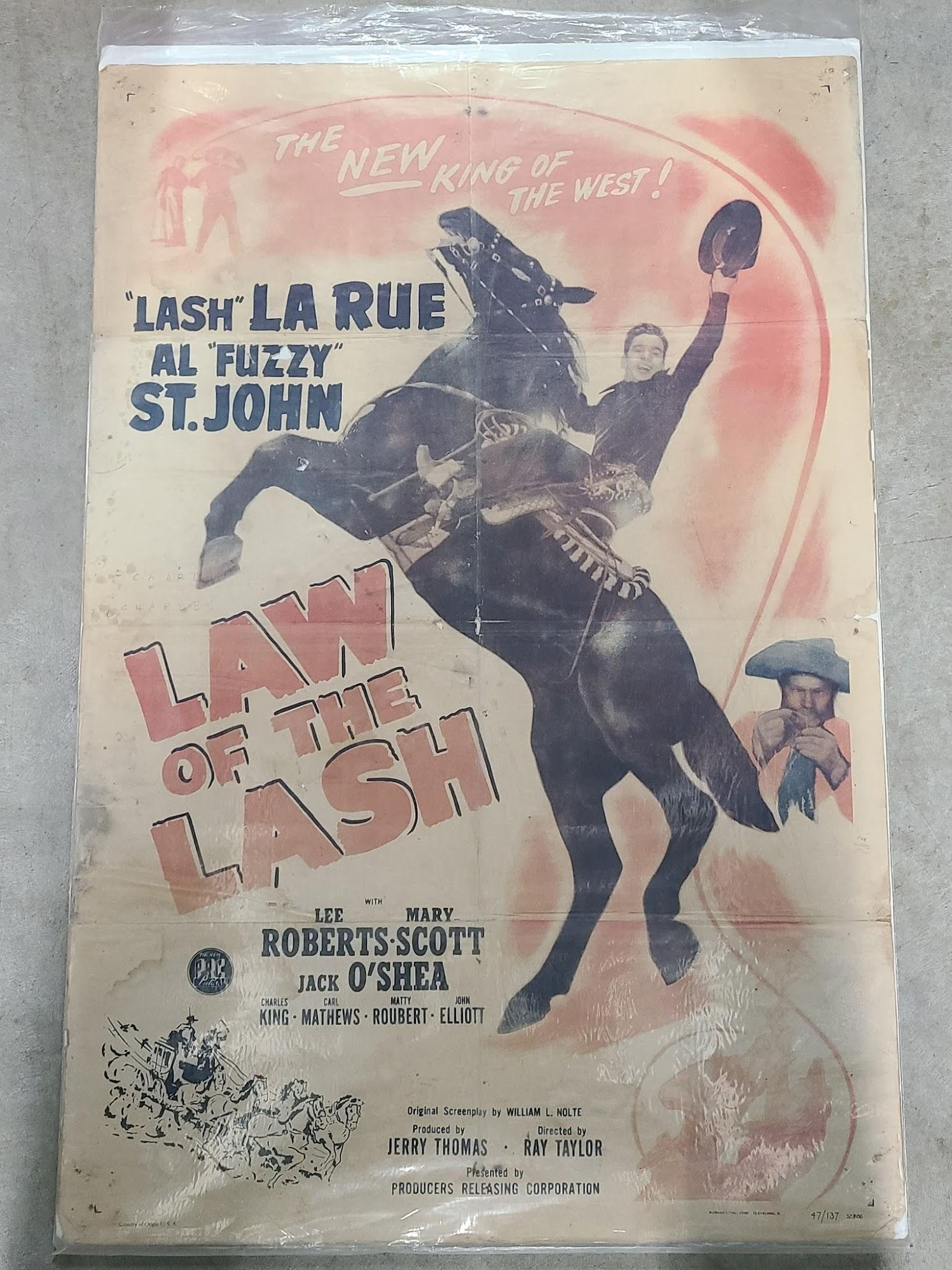 Law Of The Lash 1947 1 Sheets/US