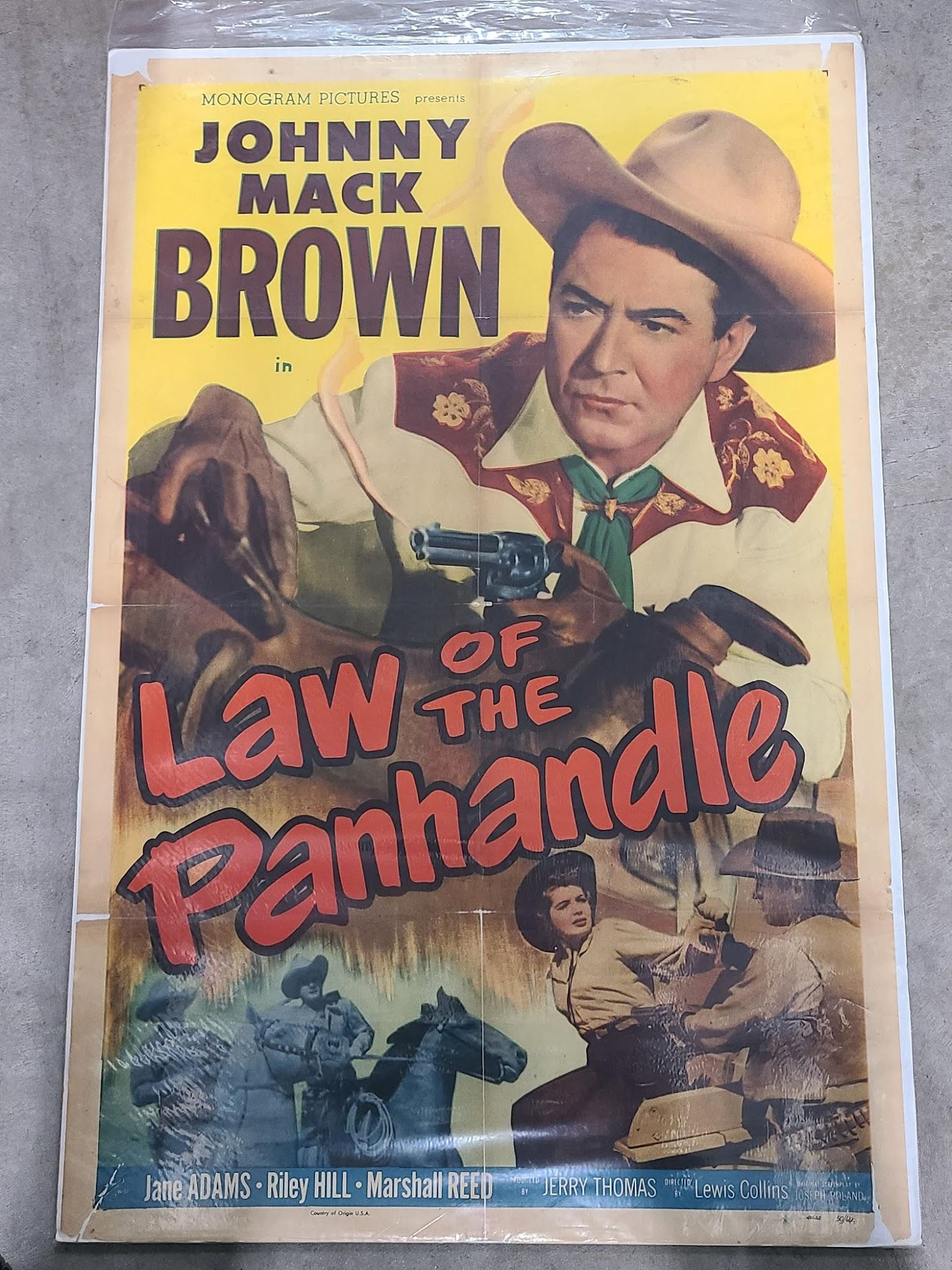 Law of The Panhandle 1950 1 Sheets/US