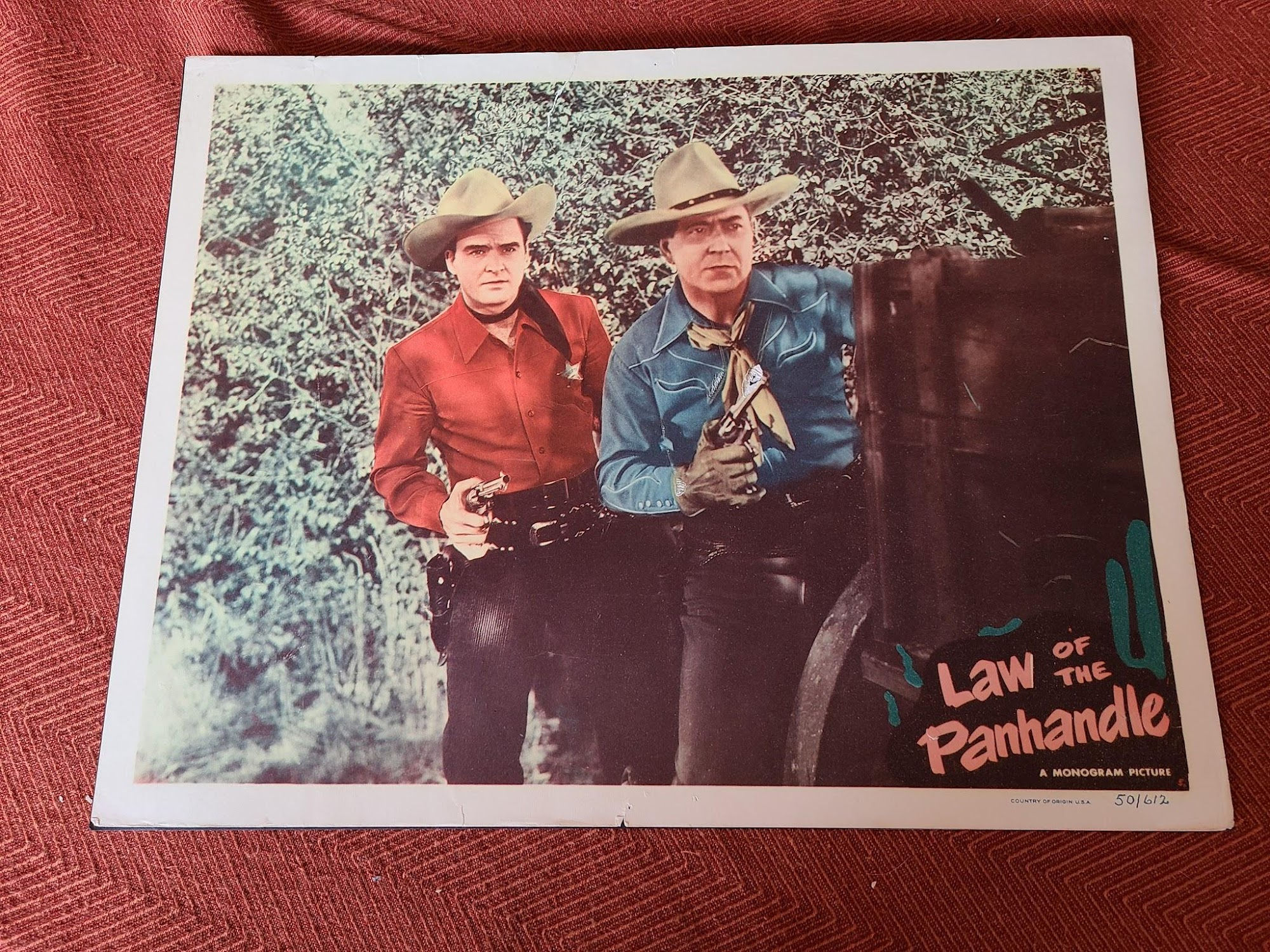 Law of The Panhandle 1950 Western Lobby Cards