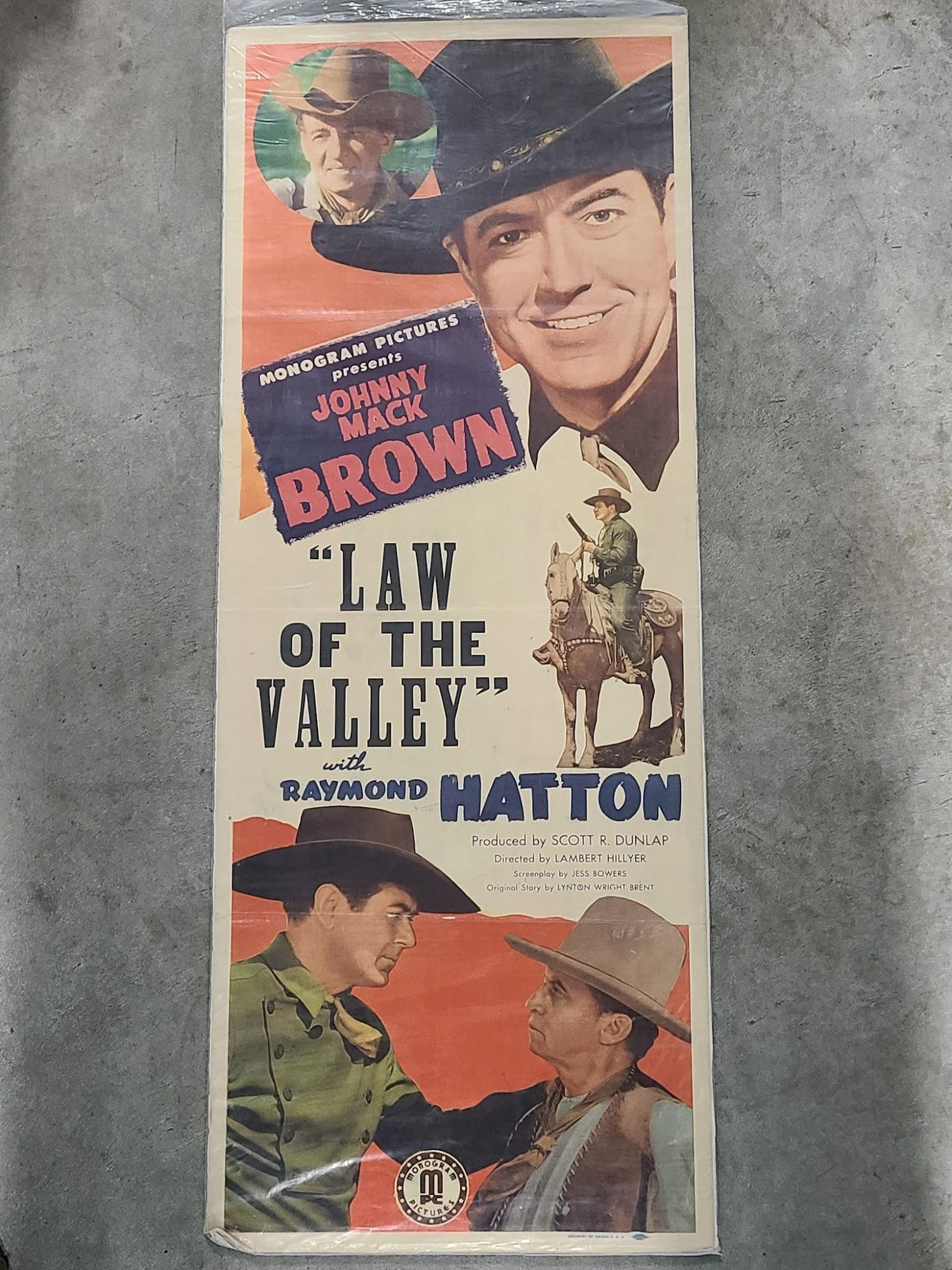 Law Of The Valley 1944 Inserts