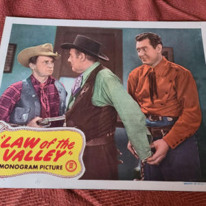 Law Of The Valley 1944 Western Lobby Cards