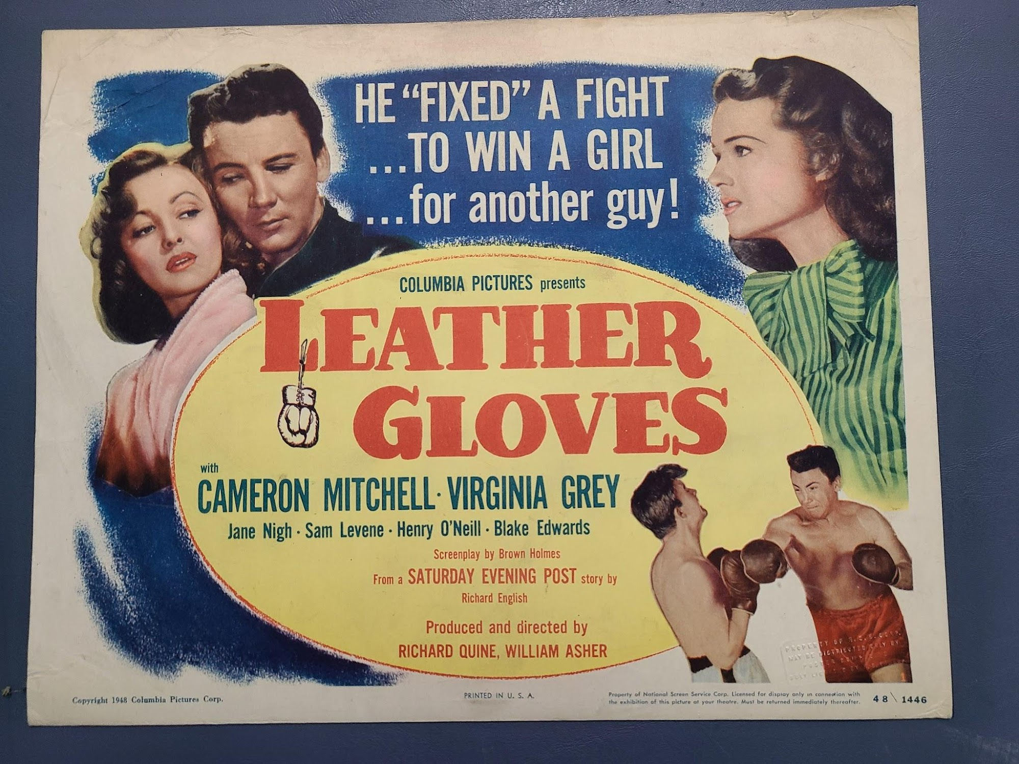 Leather Gloves 1948 Title Cards