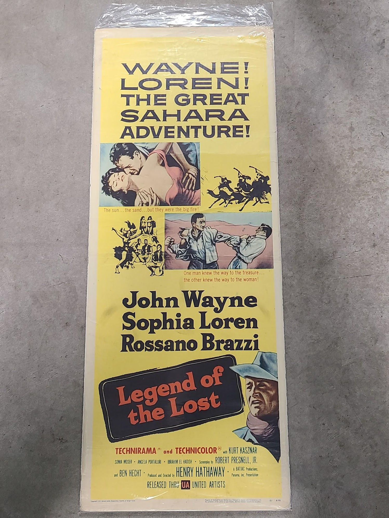 Legend Of The Lost 1957 Inserts